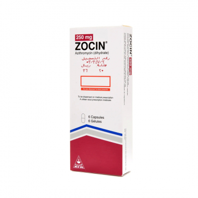 shop now Zocin 250Mg Capsule 6'S  Available at Online  Pharmacy Qatar Doha 