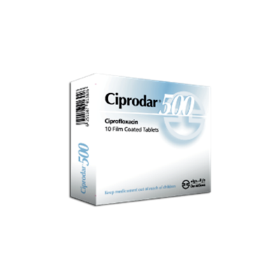 shop now Ciprodar 500Mg Tablet 10'S  Available at Online  Pharmacy Qatar Doha 