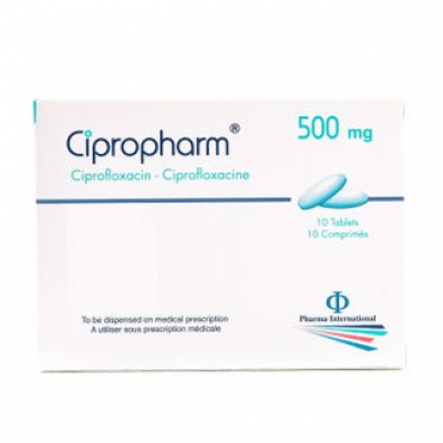 shop now Cipropharm 500Mg Tablet 10'S  Available at Online  Pharmacy Qatar Doha 