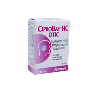 shop now Ciprobay Hc Otic Drops 10Ml  Available at Online  Pharmacy Qatar Doha 