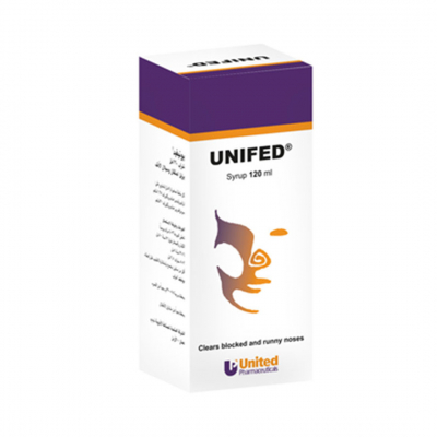 shop now Unifed Syrup 120Ml  Available at Online  Pharmacy Qatar Doha 