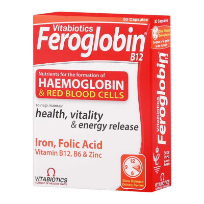 shop now Feroglobin B12 Capsules 30'S  Available at Online  Pharmacy Qatar Doha 
