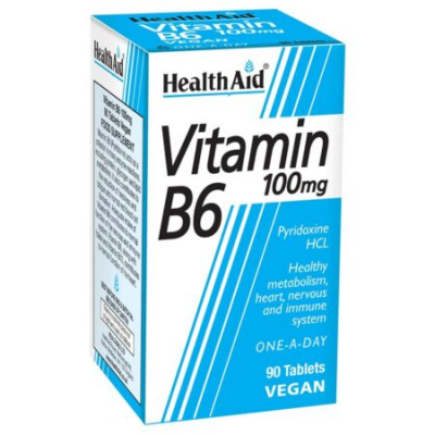 shop now Vitamin B6 100Mg Tablet 90'S - Ha  Available at Online  Pharmacy Qatar Doha 