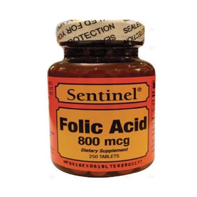 shop now Folic Acid Tablet [800Mcg] 250'S Sentinal  Available at Online  Pharmacy Qatar Doha 