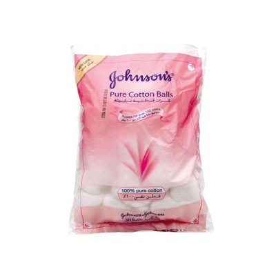 shop now Cotton Balls 50'S [J&J]  Available at Online  Pharmacy Qatar Doha 