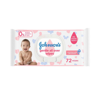 shop now J&J Wipes [Skin Care] Refill 72'S  Available at Online  Pharmacy Qatar Doha 