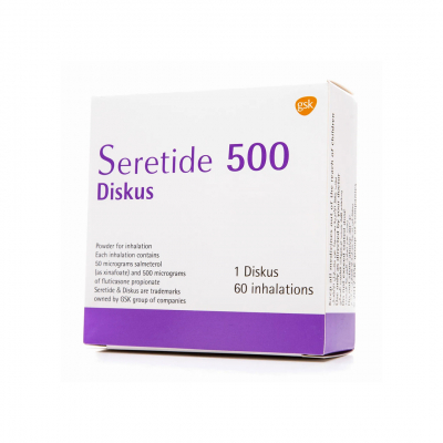 shop now Seretide [500Mcg] Diskus 50'S  Available at Online  Pharmacy Qatar Doha 