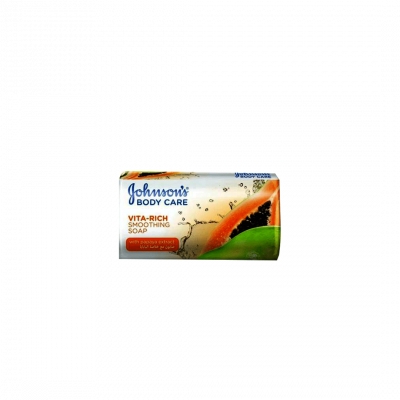 shop now J&J V/R Smooth Papaya Soap 175 Gm.  Available at Online  Pharmacy Qatar Doha 