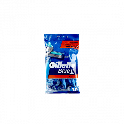 shop now Gillette Blue Ii Plus Bag 10'S  Available at Online  Pharmacy Qatar Doha 
