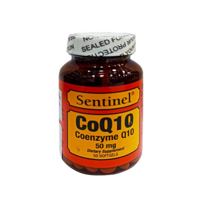 shop now Coenzyme Q10 50Mg 50'S Softgel Sentinal  Available at Online  Pharmacy Qatar Doha 