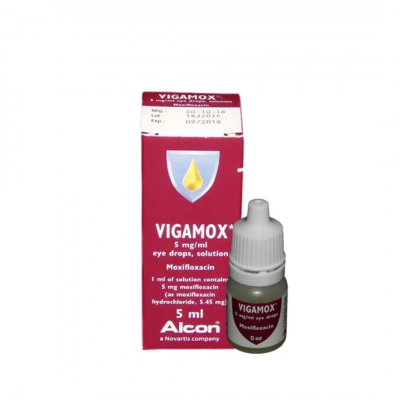 shop now Vigamox Ophthalmic Solution 5Ml  Available at Online  Pharmacy Qatar Doha 