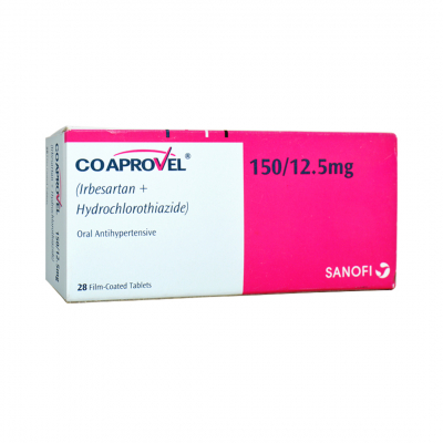 shop now Co-Aprovel [150/12.5Mg] Tablet 28'S  Available at Online  Pharmacy Qatar Doha 