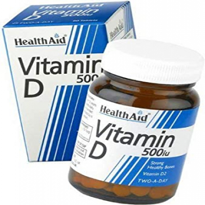 shop now Vitamin D 500Iu Tablet 60'S - Ha  Available at Online  Pharmacy Qatar Doha 