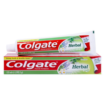 shop now Colgate Paste Herbal 125Ml - Assorted  Available at Online  Pharmacy Qatar Doha 