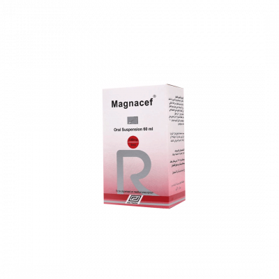 shop now Magnacef [100Mg / 5Ml] Suspension 60Ml  Available at Online  Pharmacy Qatar Doha 
