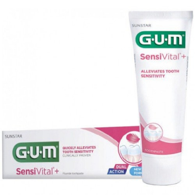 shop now Gum Sensivital Toothpaste 75Ml  Available at Online  Pharmacy Qatar Doha 