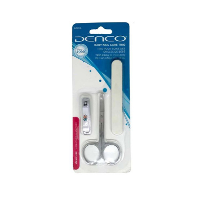 shop now Denco Baby Nail Care Trio 1'S - 6004  Available at Online  Pharmacy Qatar Doha 