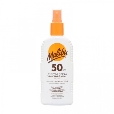 shop now Malibu [Spf-50] Lotion Spray 200Ml  Available at Online  Pharmacy Qatar Doha 