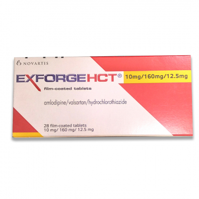 shop now Exforge Hct [10Mg/160Mg/12.5Mg] Tablets 28'S  Available at Online  Pharmacy Qatar Doha 