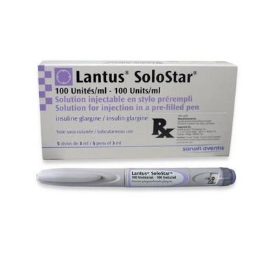 shop now Lantus Solostar [100 Iu/Ml] Pre-Filled Pen 3 Ml X 5'S  Available at Online  Pharmacy Qatar Doha 