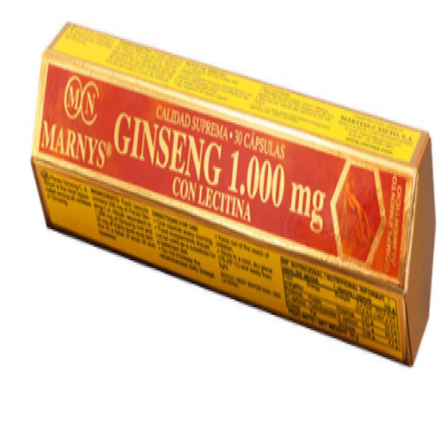 shop now Ginseng [1000Mg] Capsules 30'S - Marny'S  Available at Online  Pharmacy Qatar Doha 