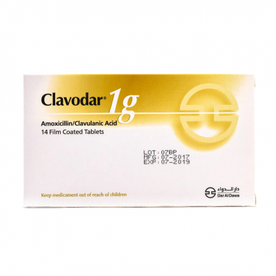 shop now Clavodar [1G] Tablets 14'S  Available at Online  Pharmacy Qatar Doha 
