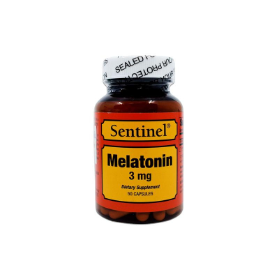 shop now Melatonin [3Mg] Capsules 50'S - Sentinal  Available at Online  Pharmacy Qatar Doha 