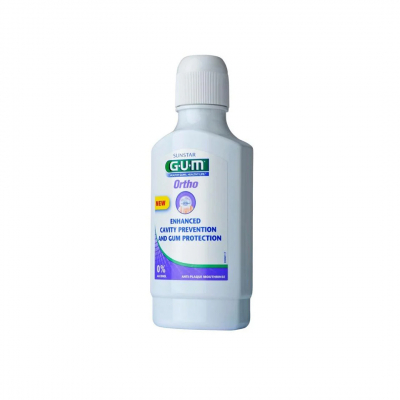 shop now Gum Ortho Mouthrinse 300Nl #3090  Available at Online  Pharmacy Qatar Doha 