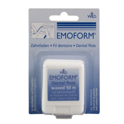 shop now Emoform Dental Tape Waxed 50M  Available at Online  Pharmacy Qatar Doha 