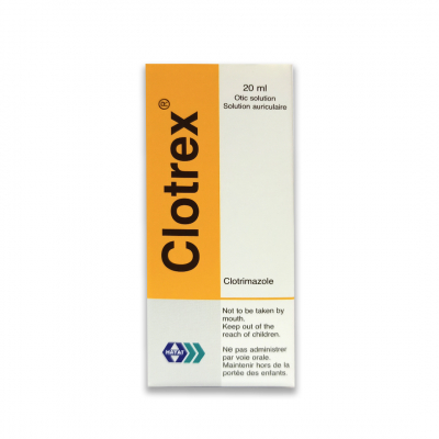 shop now Clotrex Otic Solution 20 Ml  Available at Online  Pharmacy Qatar Doha 