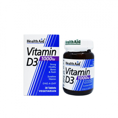 shop now Vitamin D3 1000Iu Tab 30 - Ha  Available at Online  Pharmacy Qatar Doha 