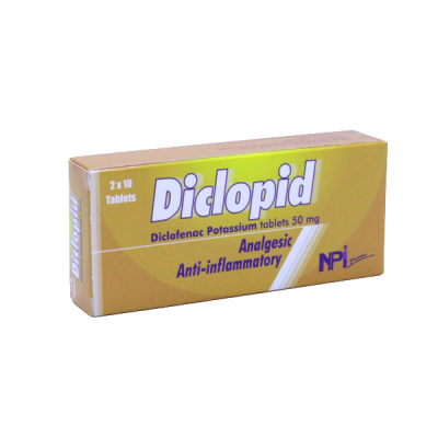 shop now Diclopid 50Mg Tablet 20'S  Available at Online  Pharmacy Qatar Doha 