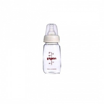 shop now Pigeon Feeding Bottle Clear 120Ml - A26011  Available at Online  Pharmacy Qatar Doha 