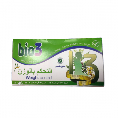 shop now Bio 3 Weight Control Tea 25'S  Available at Online  Pharmacy Qatar Doha 