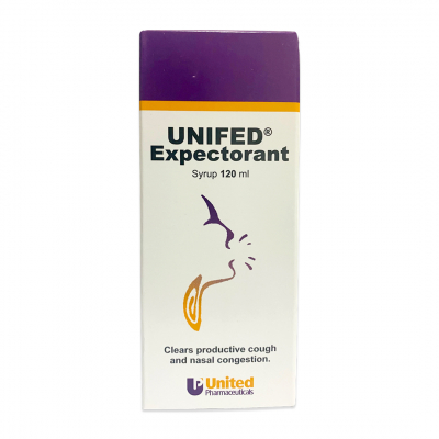 shop now Unifed Expectorant Syrup 120Ml  Available at Online  Pharmacy Qatar Doha 
