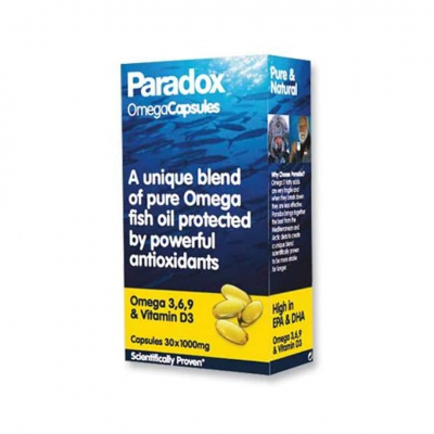 shop now Paradox Omega Capsules 1000Mg Cap 30'S  Available at Online  Pharmacy Qatar Doha 