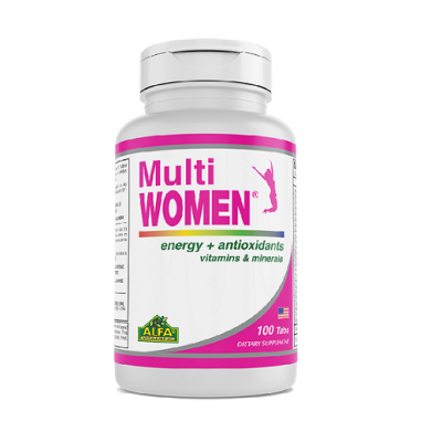 shop now Alfa Multi Women Super Potent Tab 100'S  Available at Online  Pharmacy Qatar Doha 