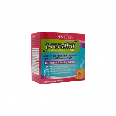 shop now 21 Ch Prenatal + Dha Tablet 60+ 60'S  Available at Online  Pharmacy Qatar Doha 