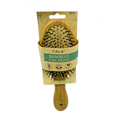 shop now Cala Bamboo Oval Hair Brush-66154  Available at Online  Pharmacy Qatar Doha 