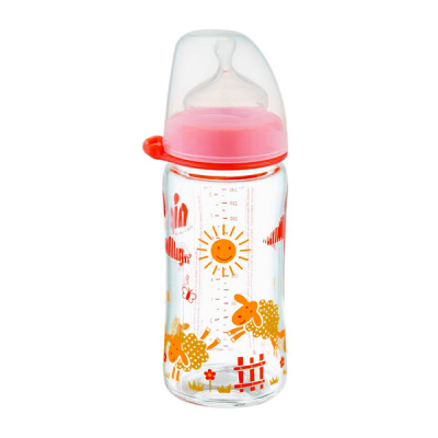 shop now Feeding Bottle Wide Neck Plastic - Babico  Available at Online  Pharmacy Qatar Doha 