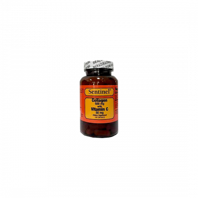 shop now Collagen 500 Mg + Vitamin C Tablet 100'S #Sentinel  Available at Online  Pharmacy Qatar Doha 