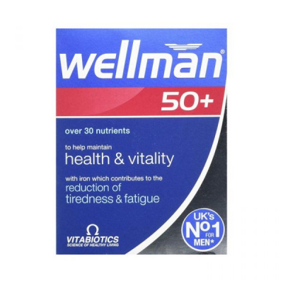shop now Wellman 50+ Tablet 30'S  Available at Online  Pharmacy Qatar Doha 