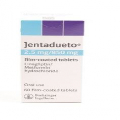 shop now Jentadueto (2.5Mg/850Mg) Film Coated Tablets 60'S  Available at Online  Pharmacy Qatar Doha 