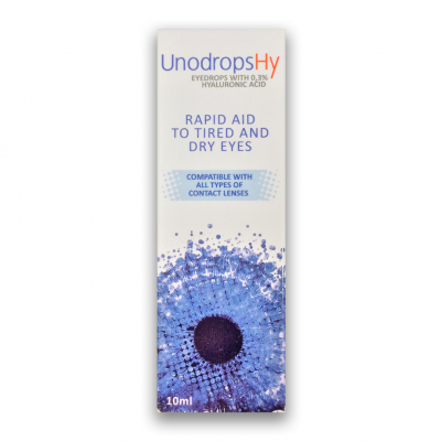 shop now Unodrops Hy Eye Drops 0.3% 10 Ml  Available at Online  Pharmacy Qatar Doha 