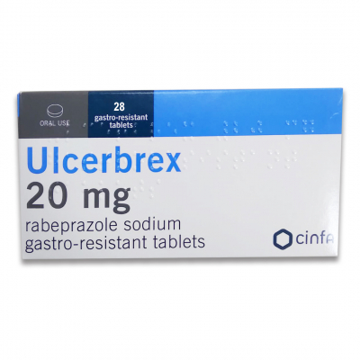 shop now Ulcerbrex 20 Mg Tablet 28'S  Available at Online  Pharmacy Qatar Doha 