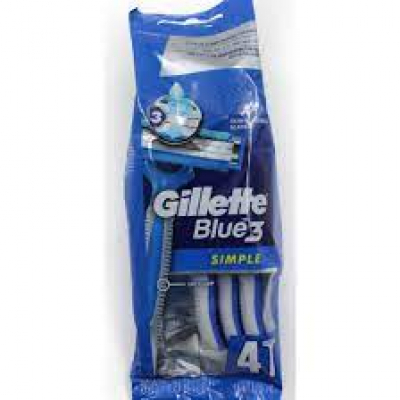 shop now Gillette Blue 3 Simple Bag 4  Available at Online  Pharmacy Qatar Doha 