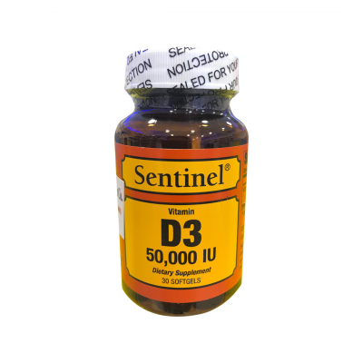 shop now Vit D3-50000 Softgel 30'S Sentinel  Available at Online  Pharmacy Qatar Doha 