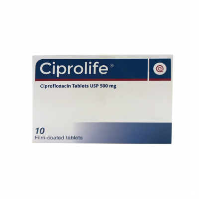 shop now Ciprolife 500Mg Tablets 10'S  Available at Online  Pharmacy Qatar Doha 