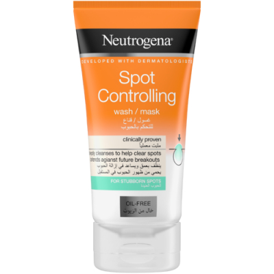 shop now Neutrogena Clear & Protect 2 In 1 Wash Mask  Available at Online  Pharmacy Qatar Doha 