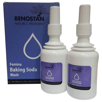 shop now Benostan Femina Baking Soda Wash *150Ml  Available at Online  Pharmacy Qatar Doha 